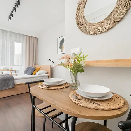 Appartement Air-conditioned With Parking And Balcony, Zabrska Global Office Park By Renters Katowice