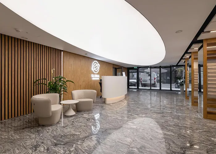 Apartmán Air-conditioned With Parking And Balcony, Zabrska Global Office Park By Renters